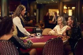 pestaqq mobile app interface showing live blackjack table and navigation menu
